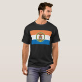 Bronx-Stadt-Flagge T-Shirt (Vorne ganz)