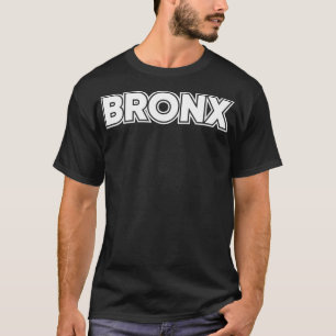 Bronx Typografie Design T-Shirt
