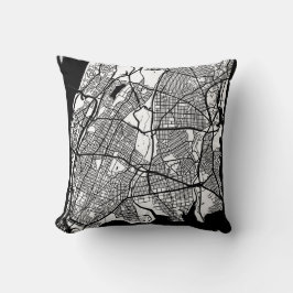 Bronx USA City Map Kissen