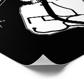 Bronx USA City Map Poster (Ecke)