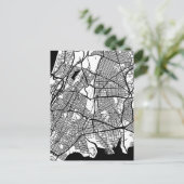 Bronx USA City Map Postkarte (Stehend Vorderseite)