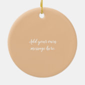 Bronze 8. Jubiläum Elefantenmann & Ehefrau Keramik Ornament (Hinten)