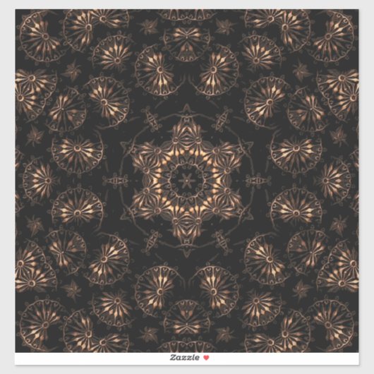 Bronze Age Mandala Aufkleber (Blatt)