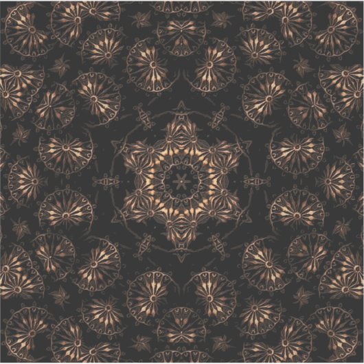 Bronze Age Mandala Aufkleber (Vorderseite)