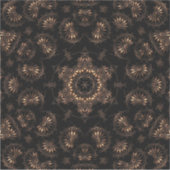 Bronze Age Mandala Aufkleber (Vorderseite)