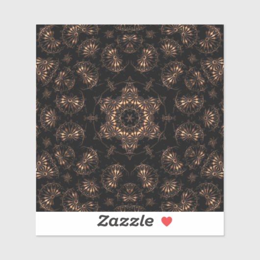 Bronze Age Mandala Aufkleber (Blatt)