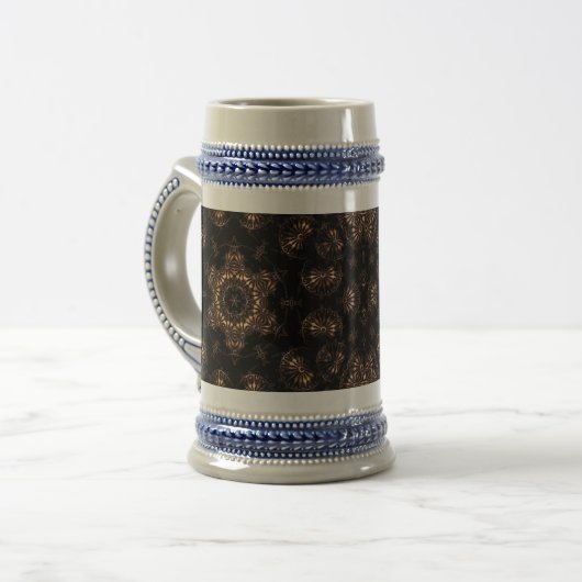 Bronze Age Mandala Bierglas (Vorderseite Links)