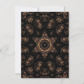 Bronze Age Mandala Dankeskarte (Rückseite)