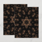 Bronze Age Mandala Einladung (Vorne/Hinten)