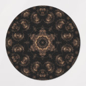 Bronze Age Mandala Etiketten (Design 2)