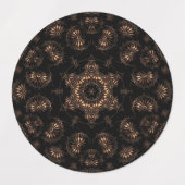 Bronze Age Mandala Etiketten (Design 1)