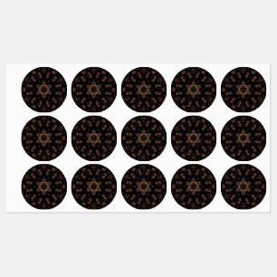 Bronze Age Mandala Etiketten