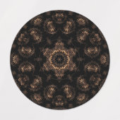 Bronze Age Mandala Etiketten (Design 2)