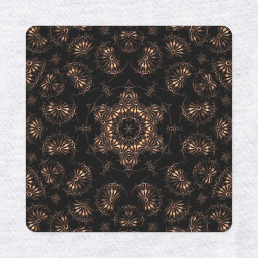 Bronze Age Mandala Etiketten (Design 1)