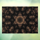 Bronze Age Mandala Fensteraufkleber (Blatt 3)