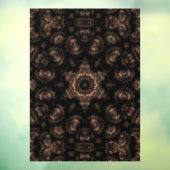 Bronze Age Mandala Fensteraufkleber (Blatt 3)