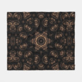 Bronze Age Mandala Fleecedecke (Vorderseite (Horizontal))