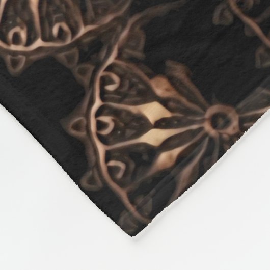 Bronze Age Mandala Fleecedecke (Ecke)
