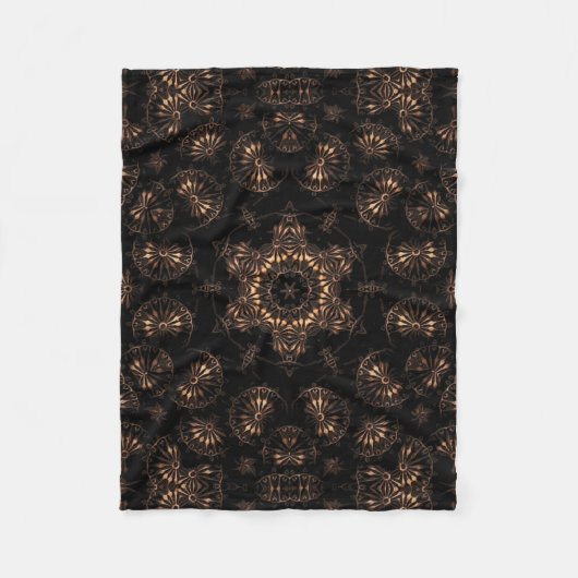 Bronze Age Mandala Fleecedecke (Vorderseite)