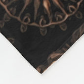 Bronze Age Mandala Fleecedecke (Ecke)