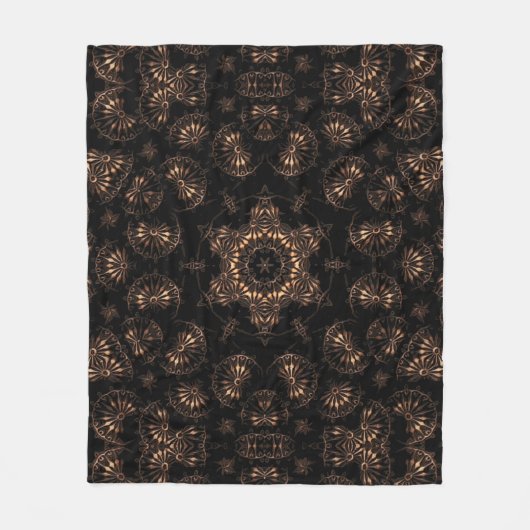 Bronze Age Mandala Fleecedecke (Vorderseite)