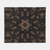 Bronze Age Mandala Fleecedecke (Vorderseite (Horizontal))