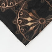 Bronze Age Mandala Fleecedecke (Ecke)