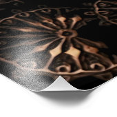 Bronze Age Mandala Fotodruck (Ecke)