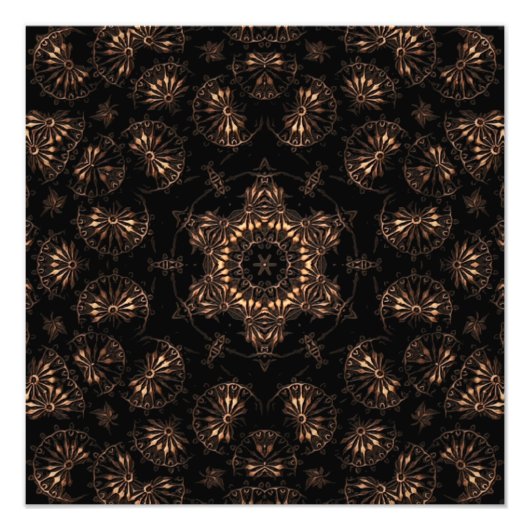 Bronze Age Mandala Fotodruck (Vorne)
