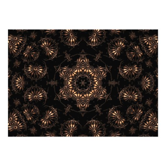 Bronze Age Mandala Fotodruck (Vorne)