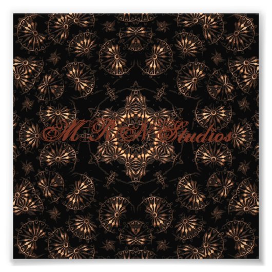 Bronze Age Mandala Fotodruck (Vorne)