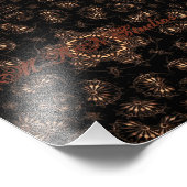 Bronze Age Mandala Fotodruck (Ecke)