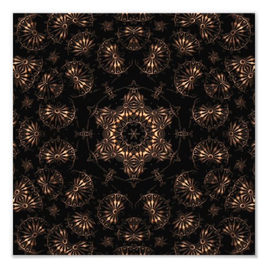 Bronze Age Mandala Fotodruck (Vorne)
