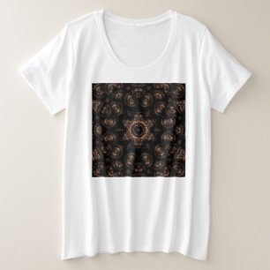 Bronze Age Mandala Große Größe T-Shirt