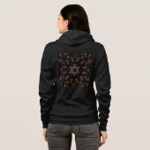 Bronze Age Mandala Hoodie (Schwarz voll)