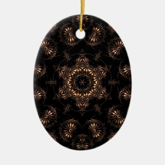 Bronze Age Mandala Keramik Ornament (Vorne)