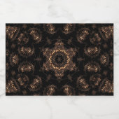 Bronze Age Mandala Lebensmitteletikett (Einzelnes Label)