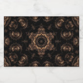 Bronze Age Mandala Lebensmitteletikett (Einzelnes Label)
