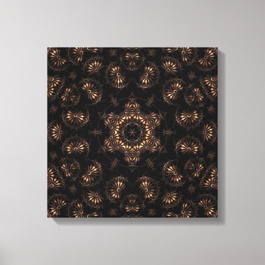 Bronze Age Mandala Leinwanddruck (Vorderseite)