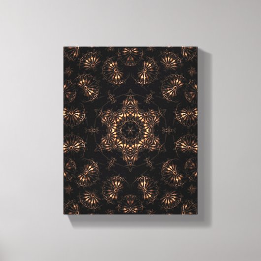 Bronze Age Mandala Leinwanddruck (Vorderseite)