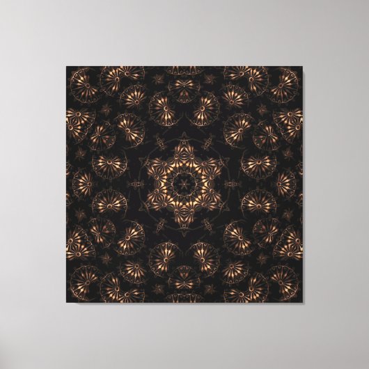 Bronze Age Mandala Leinwanddruck (Vorderseite)