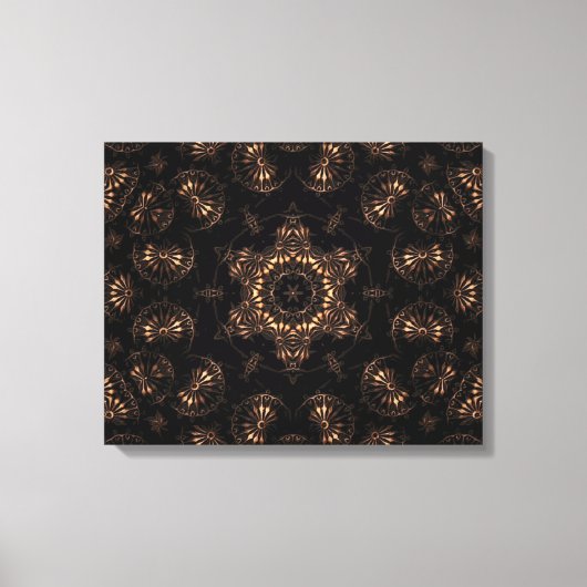 Bronze Age Mandala Leinwanddruck (Vorderseite)