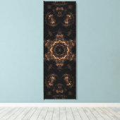 Bronze Age Mandala Leinwanddruck (Insitu (Holzboden))