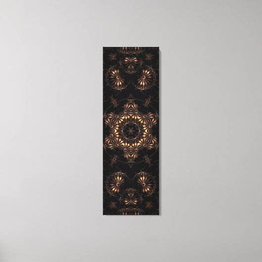 Bronze Age Mandala Leinwanddruck (Vorderseite)