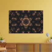 Bronze Age Mandala Leinwanddruck (Insitu (Wohnzimmer))