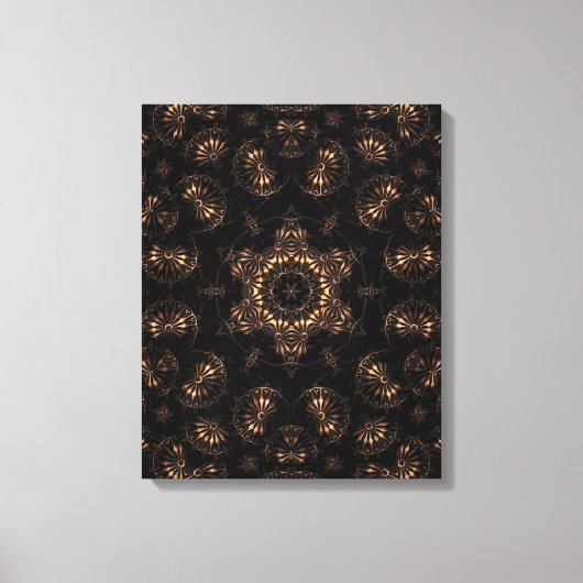 Bronze Age Mandala Leinwanddruck (Vorderseite)
