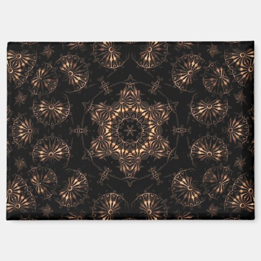 Bronze Age Mandala Magnet (Vorderseite)