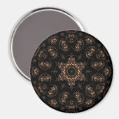 Bronze Age Mandala Magnet (Vorderseite/Rückseite)