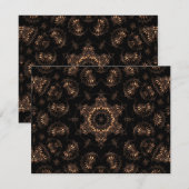 Bronze Age Mandala Mitteilungskarte (Vorne/Hinten)