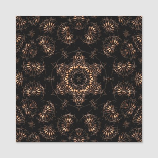 Bronze Age Mandala Namensschild (Vorderseite)